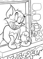 kolorowanki Tom i Jerry malowanki do wydruku numer 6